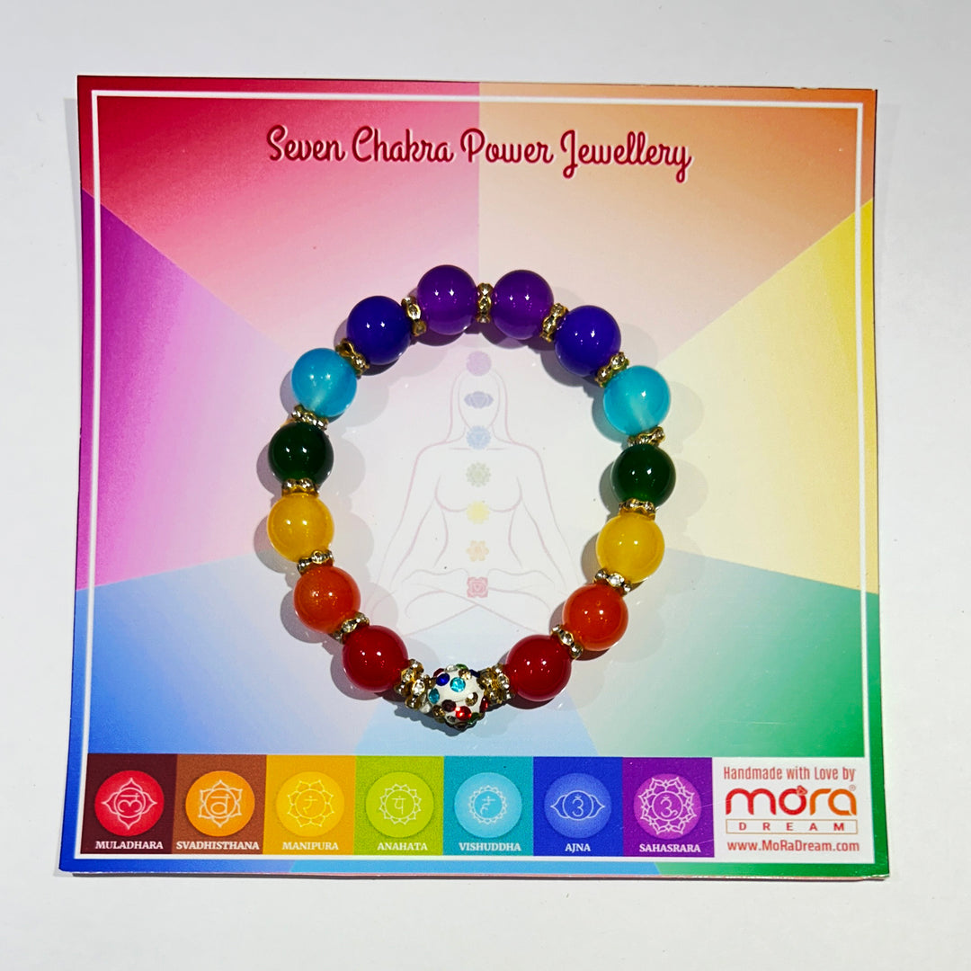 7 Chakra Colour Therapy Bracelet