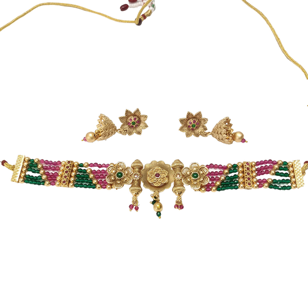 South Indian Choker Jewellery Set