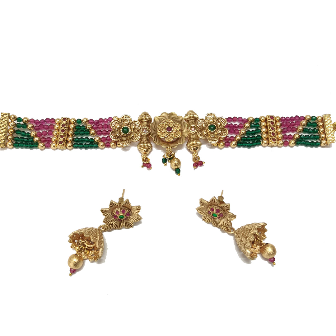 South Indian Choker Jewellery Set